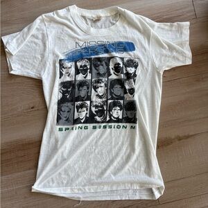 VTG 1990s MISSING PERSONS T